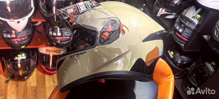 Мотошлем новый М