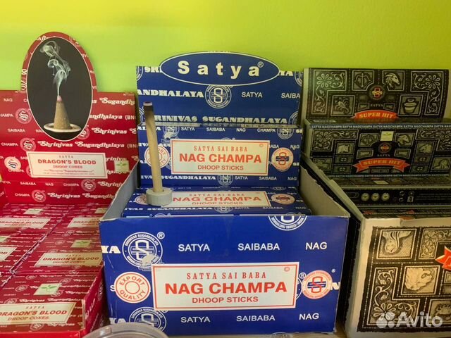 Безосновные благовония Satya Nag Champa