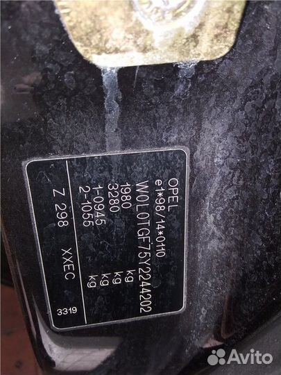 Разбор на запчасти Opel Zafira A