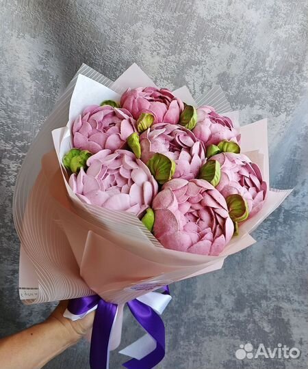 Зефирные букеты для любимых