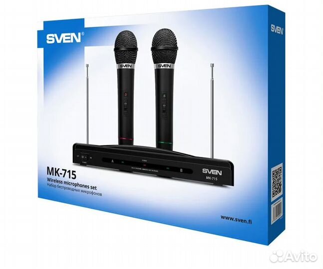 Беспроводные микрофоны для караоке с ресивером