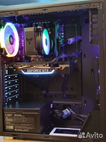 Игровой компьютер 6 ядер/GTX 1660ti/16GB/500GB SSD
