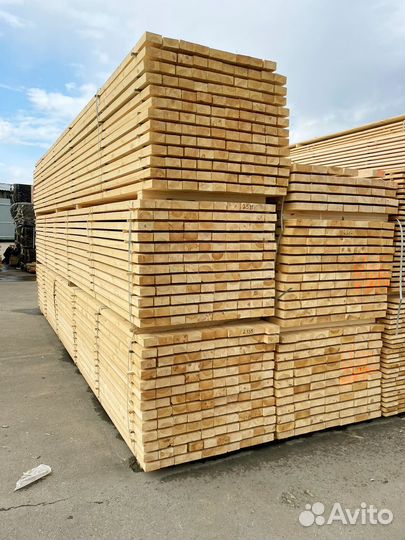 Доска обрезная 50х150х6000мм с доставкой