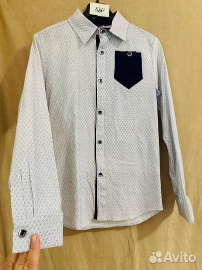 Рубашка на мальчика новая размер 38