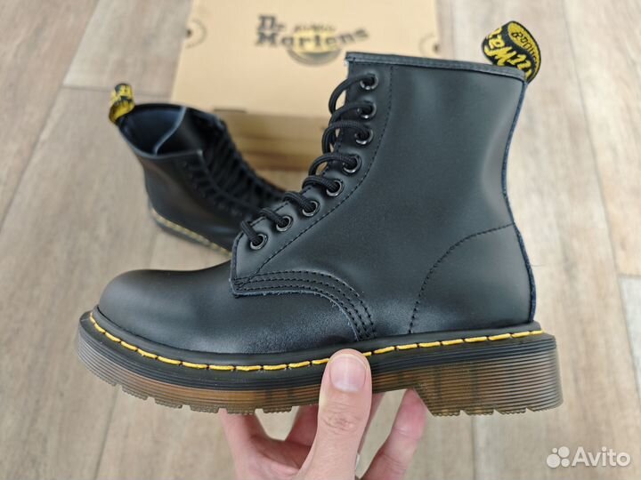 Ботинки Dr Martens кожаные