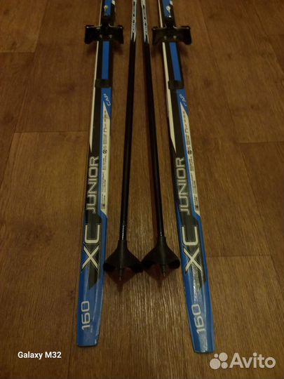 Лыжи беговые nordway 160 с палками