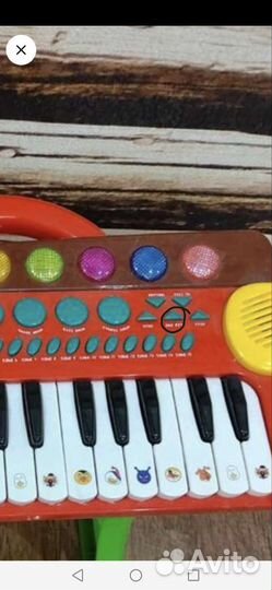 Пианино, синтезатор детский