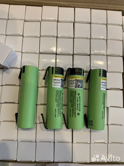 Аккумулятор -4 шт 18650 LitoKala 3400 mAh
