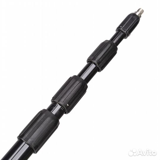 Удочка PWR для микрофона пушки, металл, 4м