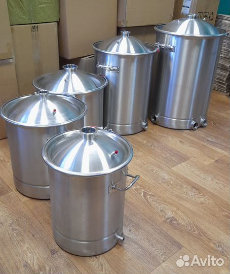 Куб кастрюля Luxe не LuxeStail/28/36/40/50/70/100