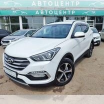 Hyundai Santa Fe 2.2 AT, 2017, 125 000 км, с пробегом, цена 2 479 000 руб.