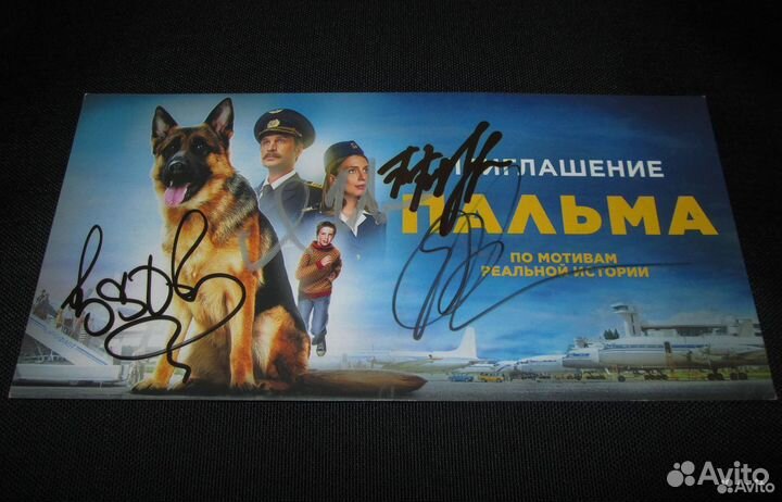 Пальмa. Подписи Культовый филь