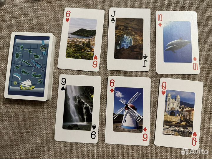 Игральные карты из путешествий