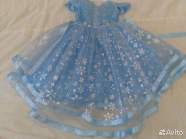Платье снежинки 98