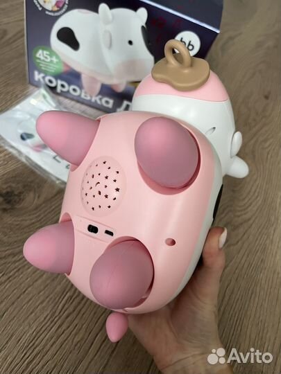 Интерактивная обучающая коровка Дуня от happy baby