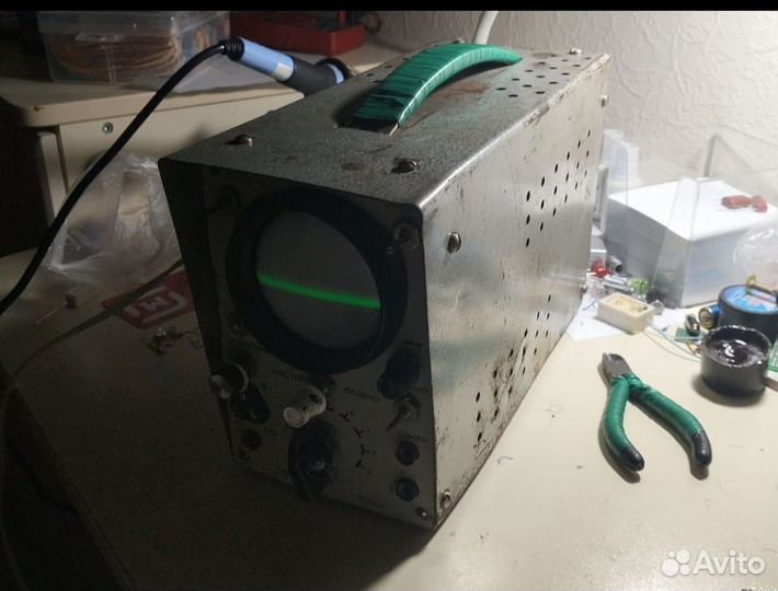 Осциллограф СССР ло-70. С документами