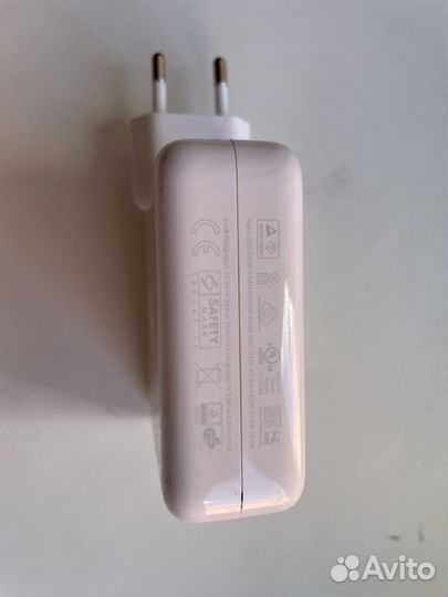 Оригинальный блок питания Apple A1947 USB-C 61W дл