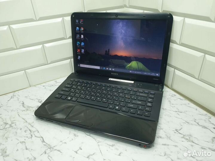 Ноутбук sony vaio i3