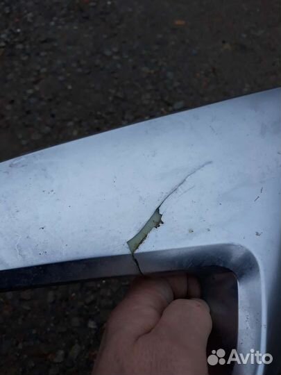 Санта фе накладка бампера левая Santa-Fe 20-22