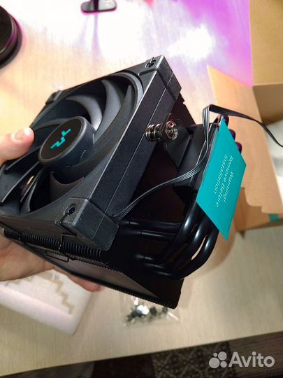 Кулер для процессора deepcool AK500 Zero Dark