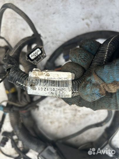 Подкапотная проводка renault logan 1