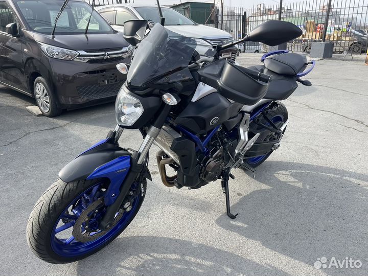 Yamaha MT-07, аукцион JBA 5 балов