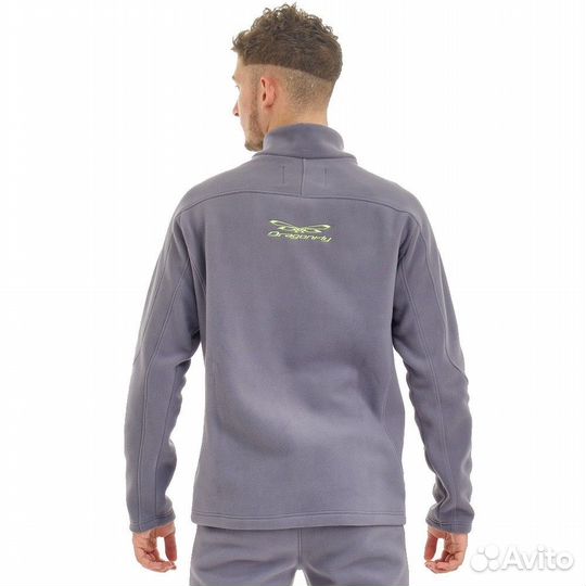 Флисовая Кофта Dragonfly Level Gray Lemon 700200-2