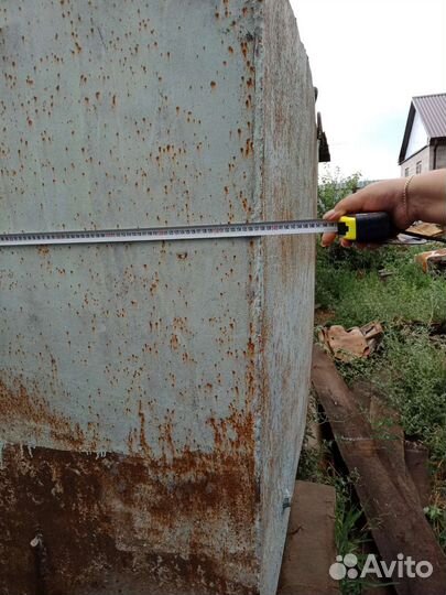 Бак для воды металлический