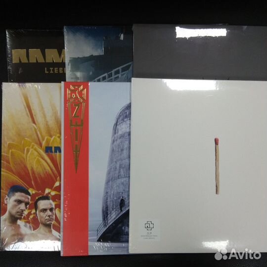 Rammstein на виниле (LP EU новоделы)
