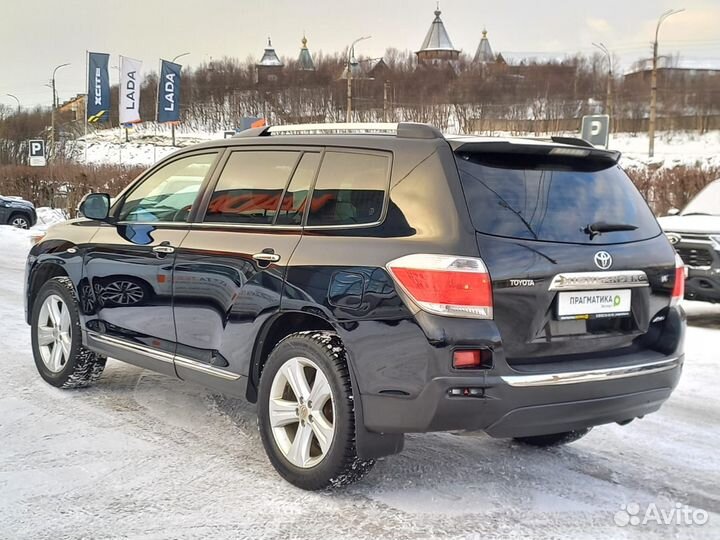 Toyota Highlander 3.5 AT, 2011, 204 781 км
