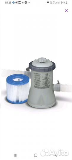 Каркасный бассейн intex 24424451