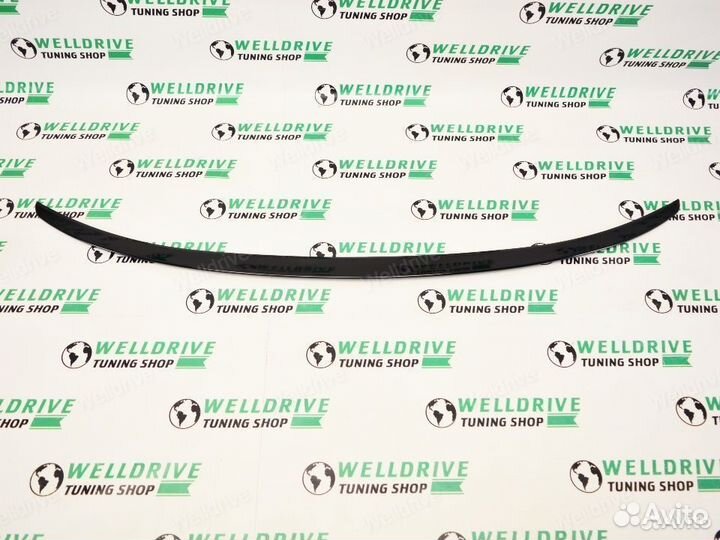 Спойлер BMW 3 G20 M340 style черный глянец