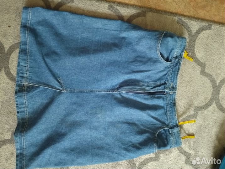 Юбка джинсовая