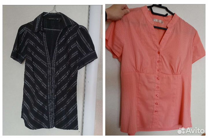 Женская одежда пакетом 46-48 (платья,рубашки,брюки