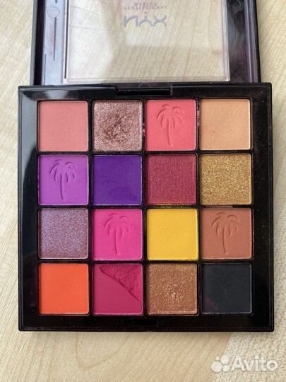 Палетка теней NYX