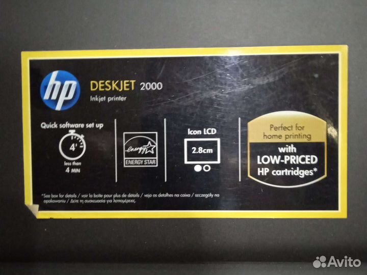 Принтер hp deskjet 2000