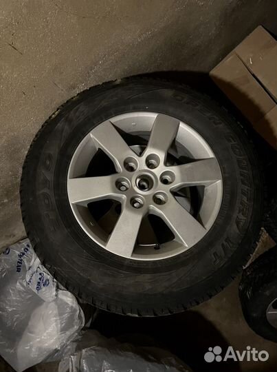 Колеса митсубиси паджеро 4 с зимней резиной
