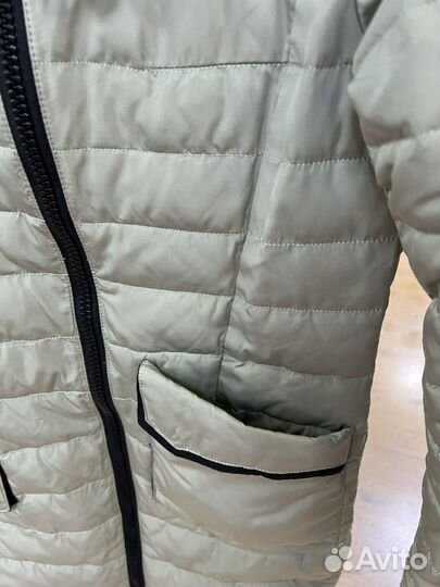 Куртка демисезонная удлиненная для девушки 42