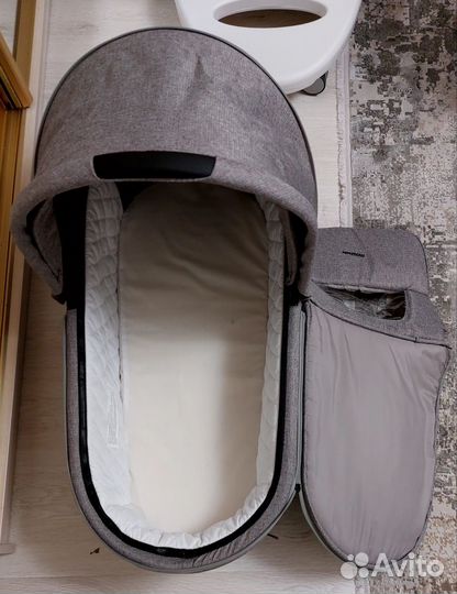 Детская коляска MowBaby Gold grey 2 в 1 бу