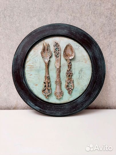 Настенное панно из дерева