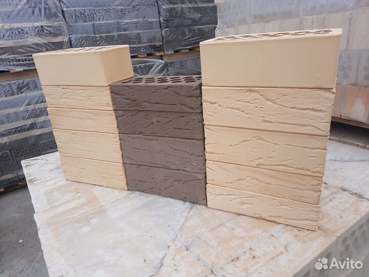 Кирпич облицовочный керамический 1нф; 1.4нф