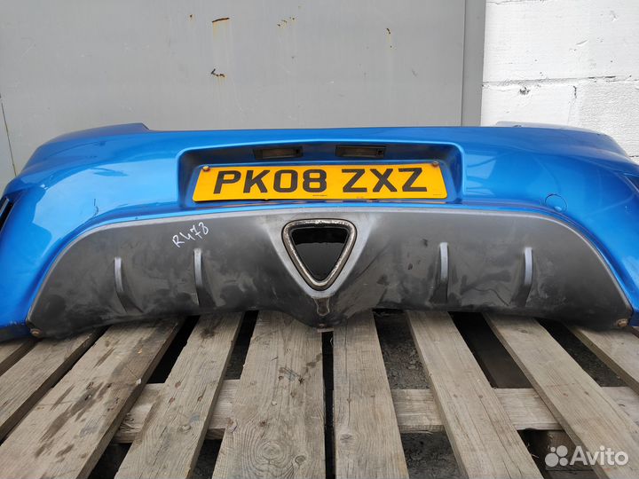 Бампер задний на Opel Corsa D OPC VXR 3Д