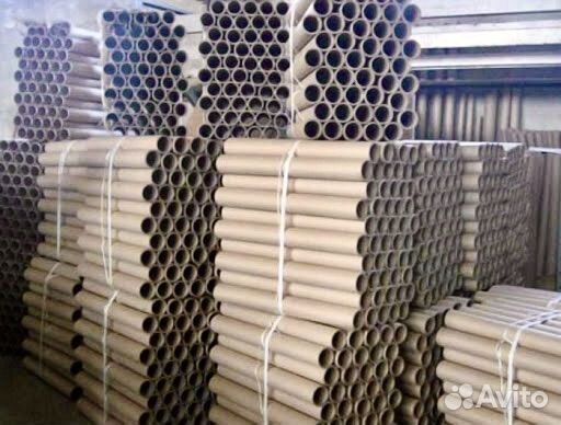 Втулки, шпули, трубы, гизы, тубусы картонные