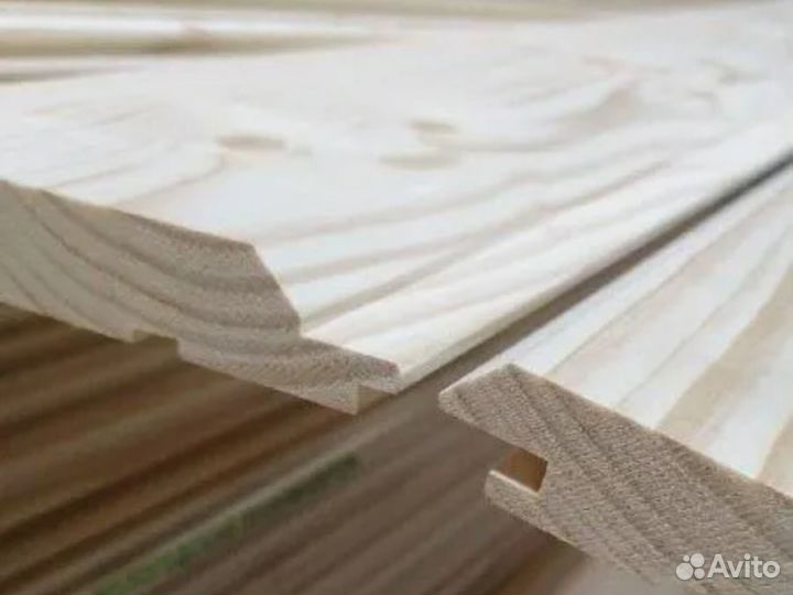 Имитация бруса за м2 17 мм 196 мм 3000 мм, ав