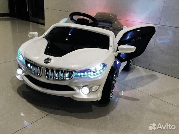 Проkat Детский электромобиль с пультом ду BMW