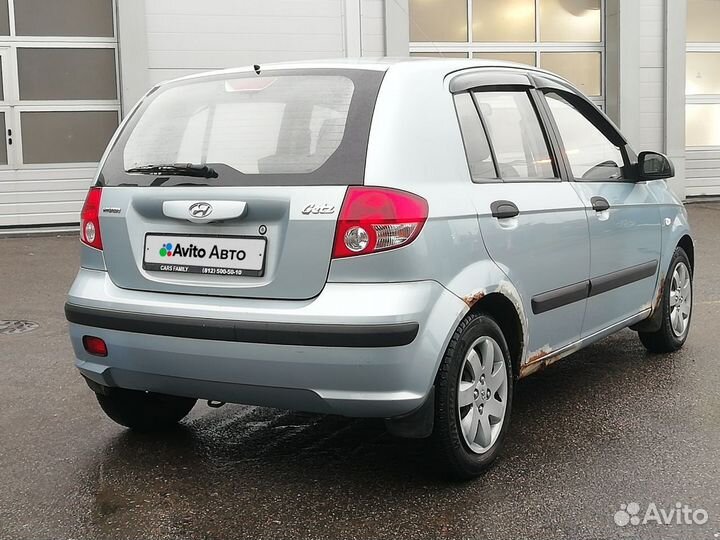 Hyundai Getz 1.3 МТ, 2005, 103 000 км