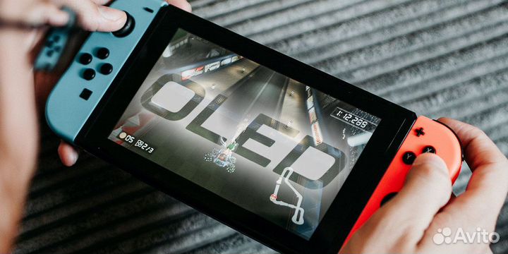 Nintendo Switch Oled 128gb новые прошитые+чип