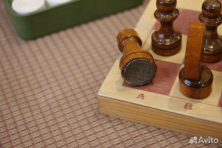 Шахматы деревянные бу