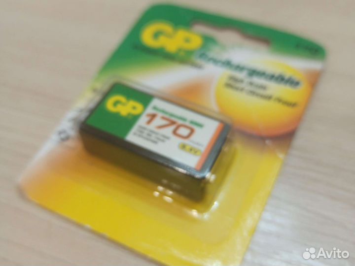 Аккумуляторная Крона GP 9v 170mah
