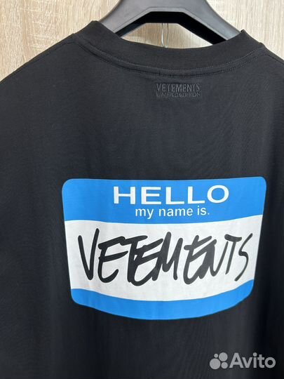 Футболка оверсайз Vetements